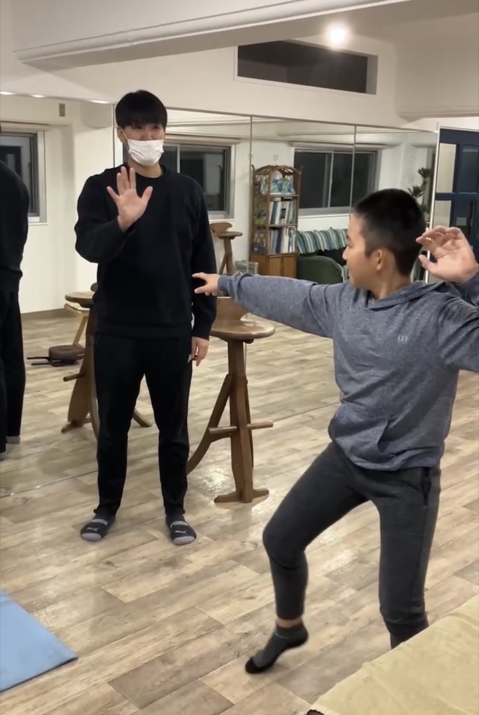 お子様への施術